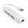 USB to LAN Ethernet External Network Card with USB Hub - VLB161-100-3